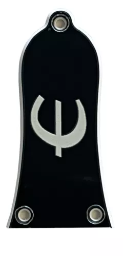 Guitar Pickguard Parts For Gibson Epiphone Guitar Truss Rod Cover 3 Holes Black