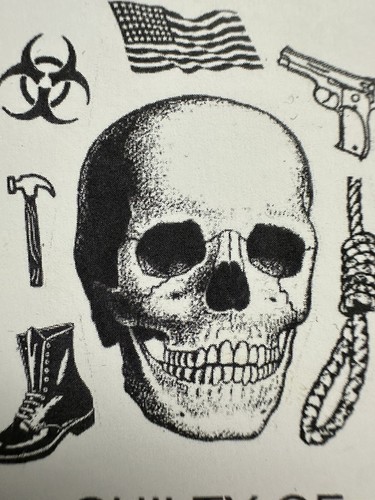 HUMAN GARBAGE GUILTY OF BEING A MAN DEMO HARDCORE CASSETTE UNDERGROUND - Picture 1 of 4