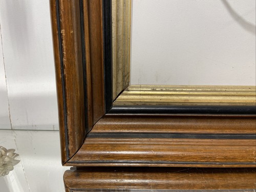 VTG. Victorian Antique Solid Wood Picture Frame Victorian Gold Leaf - Picture 3 of 18