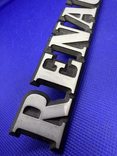 Logo Badge Emblème Sigle Renault 10 Métal Pièce Originale OCCASION Très Bon État - Imagen 6 de 16