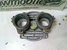 Ski Doo Rotax Twin 354 454 Race Snowmobile Intake Modified for 40mm Carburetors