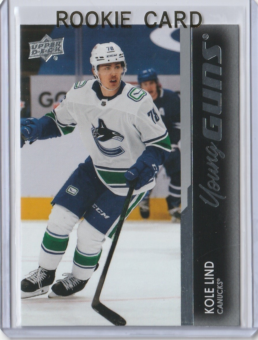 2021-22 Upper Deck Young Guns Kole Lind Rookie Card RC #247 Mint