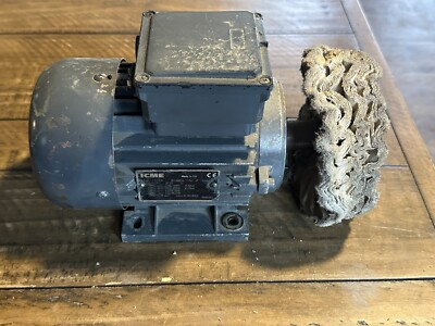 #ad Used ICME Type T63B4 Industrial Bench Grinder Polisher Buffer $49.80