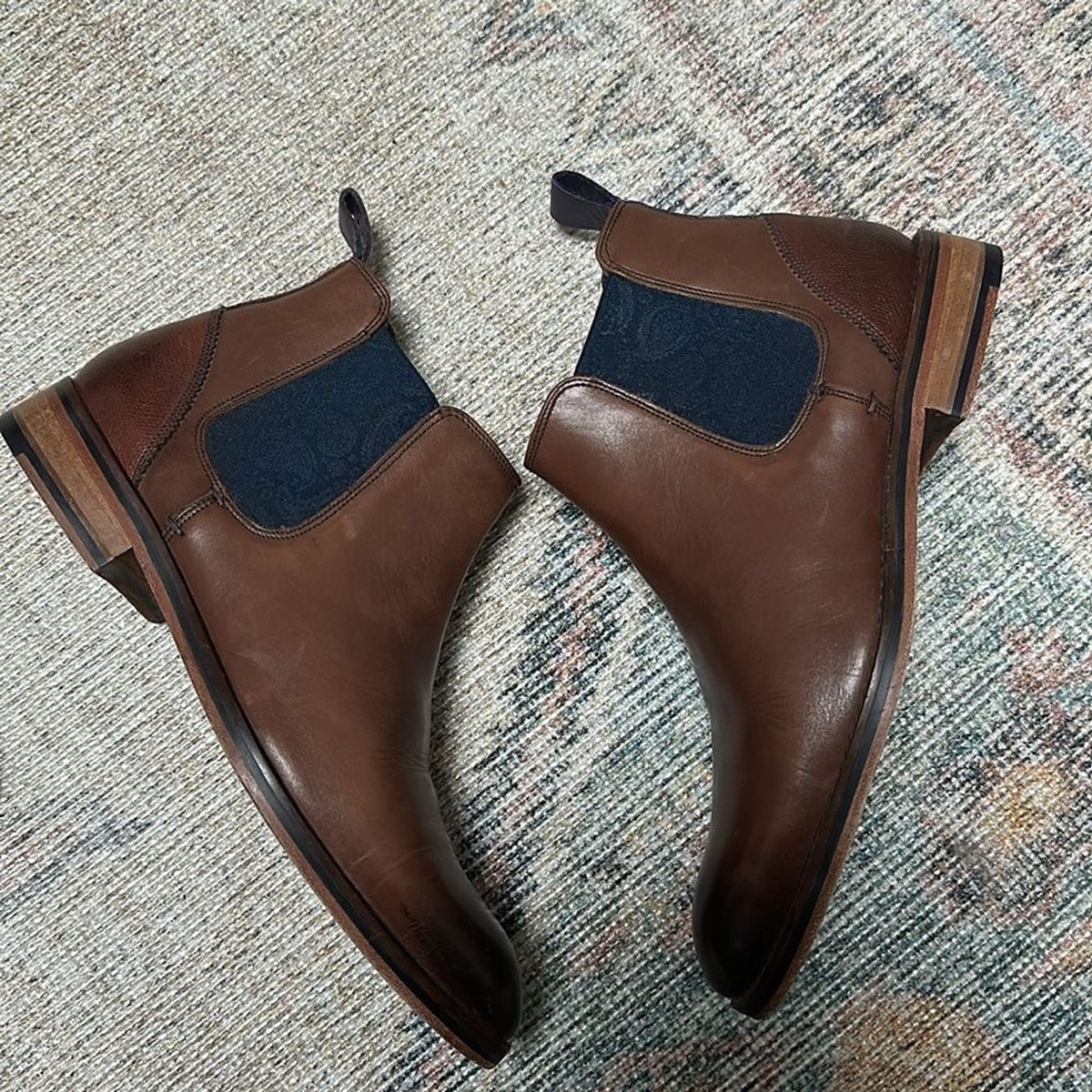 Ted Baker Camroon Leather Chelsea Boots Men display picture 3