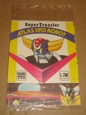 SUPERTRANSFER ATLAS UFO ROBOT (GOLDRAKE) 4 EDITRICE EDIERRE 1979 TRASFERELLI