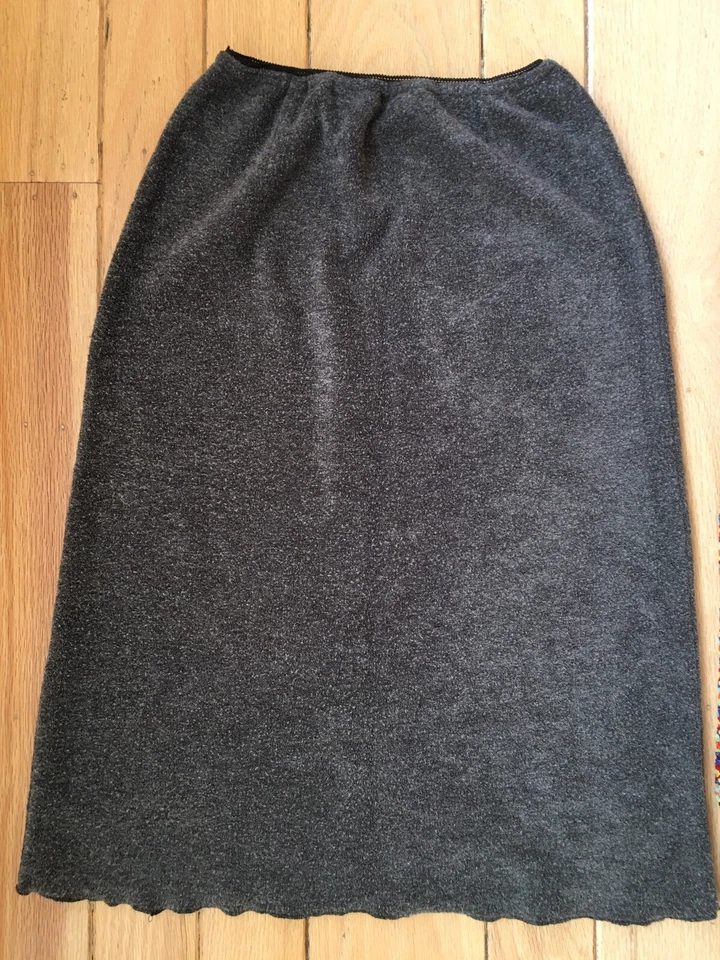 Lote 2 faldas elásticas ceñidas al cuerpo tejido polar multicolor talla XXS XS 00 0 para mujer Foto 2 de 4