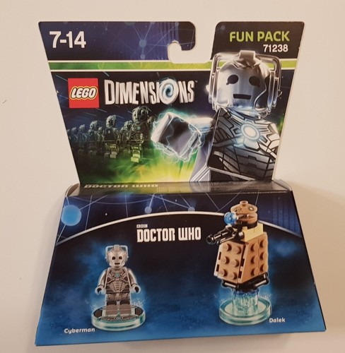Lego Dimensions Doctor Who 71238 Fun Pack Dalek Cyberman MISB Sealed (#14) - Picture 6 of 22