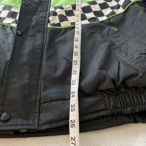 VTG - Sno Rider Size Med 80's 90's Ski Snowmobile Racing Winter Jacket (JT-173) - Picture 10 of 10