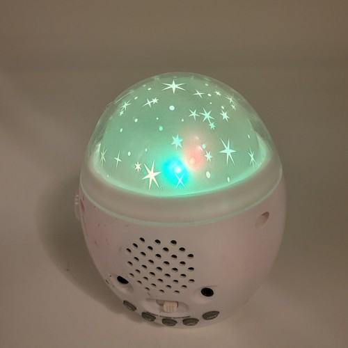 Galaxy Clock Star Projector Night Light Digital Alarm Clock Wave Nature Sounds - Picture 13 of 15