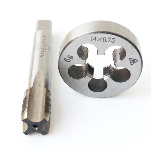 1pcs tap M14 × 0.75 + 1pcs die M14 × 0.75 brand(S) M14 right hand tap + die - Picture 2 of 3