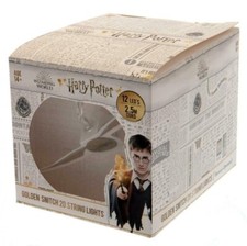 Harry Potter 2D Golden Snitch String Lights Battery Operated LED Fairy Lights