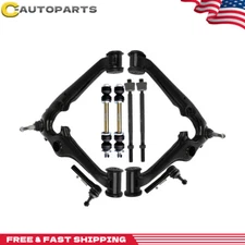8x Front Lower Control Arm Suspension Kit For 2014-2018 Chevy Silverado 1500 GMC