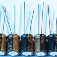 5x Nichicon HN 820uF 6.3V Low-ESR motherboard capacitors 105C radial caps 8mm