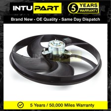 IntuPart Radiator Cooling Fan Motor for Peugeot 206 1.4 1.6 1.9 2.0 1998-2009