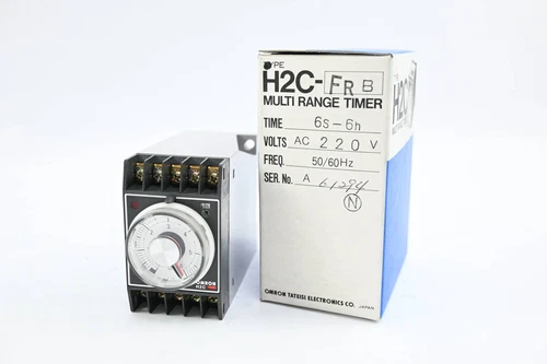 Omron Multi Range Timer 6s-6h 220VAC (H2C-FR B)