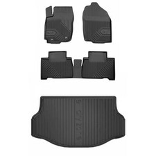 Frogum No.77 Satz Gummifußmatten und Kofferraummatten für Toyota RAV4 IV 2015-20