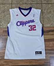 Blake Griffin Los Angeles Clippers Jersey Basketball White Blue Addidas M