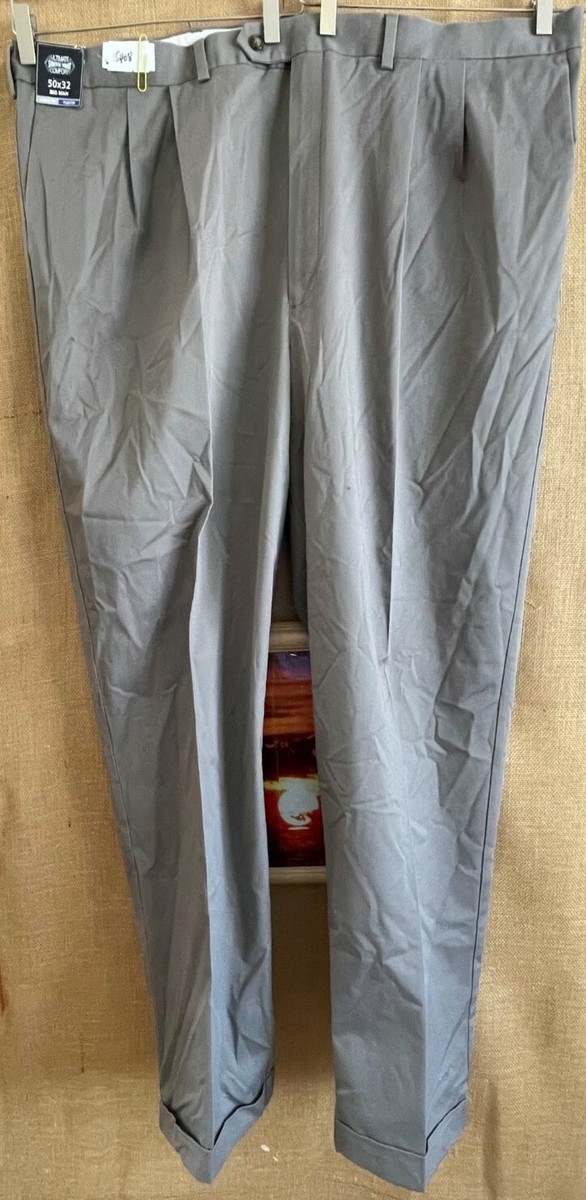 NWT Roundtree & Yorke™ travelSmart™ big man 50 x 32 pleated