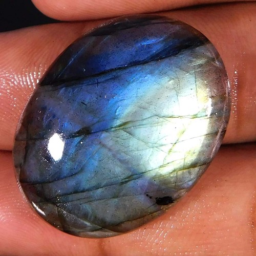 Naturel Argent Puissance Obsidienne Déguisement Cabochon Desseré Gemme