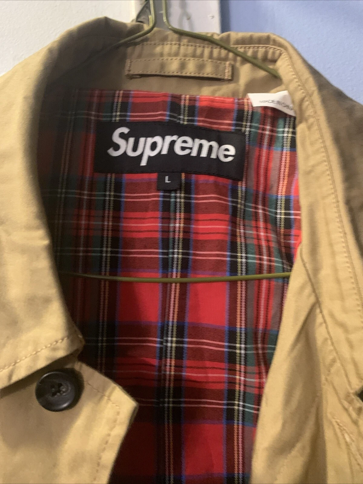 Trench coat Supreme PIL 