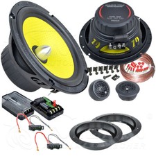 GROUND ZERO LAUTSPRECHER für VW EOS 2006-2015 Front Vorn Tür 2-Wege 150W #ATYO