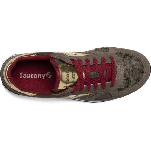 SAUCONY SCARPE SNEAKERS SHOES SHADOW ORIGINAL S1108-765 DONNA 2023 VERDE GOLD - Imagen 3 de 5