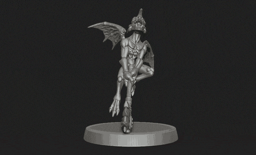 Mephit Into the Pit !! 3D gedruckte Miniaturen für Reign in Hell Demon Daemon - Bild 5 von 6
