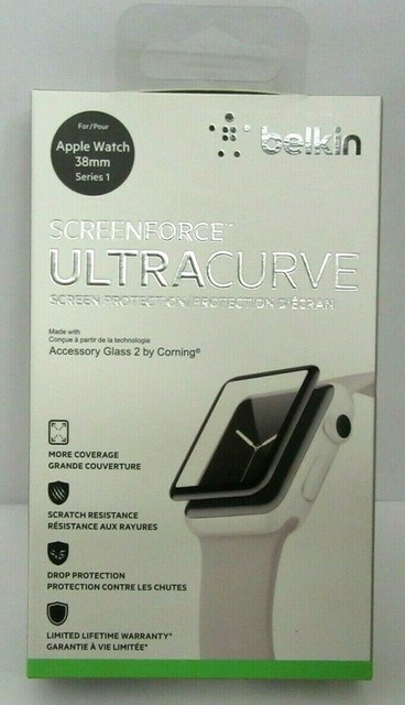 Belkin Ultracurve Screen Protector for Apple Watch 38mm Series 1 for sale  online | eBay