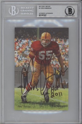 BAS 2011 /5000 Chris Hanburger #263 BGS Authentic Auto HOF