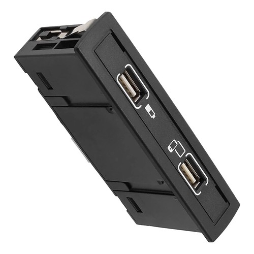 Center Dual USB Interface Adapter Black for CLS A Class GLA CLA GLE 1728202100 - Picture 5 of 8