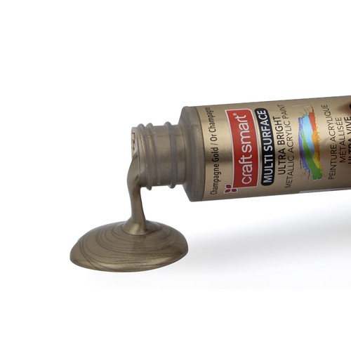 Multi-Surface Ultra Bright Metallic Paint by Craft Smart®, 2 oz