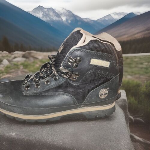 timberland euro hiker boots Size Women’s 9M Black