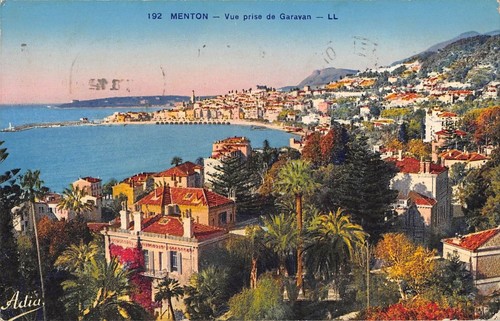 BR51368 Menton vue prise de garavan France