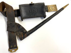 Indian Wars U.S. Army Buckle & Belt With Cartridge Box And Bayonet Scabbard Set