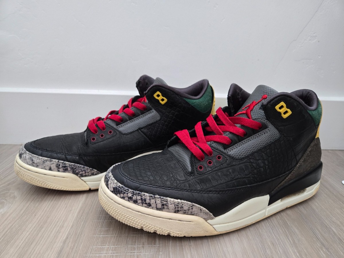Nike Air Jordan Retro 3 SE Animal Instinct 2.0 Sneakers CV3583-003 Men's Size 10 | eBay