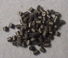 100 Black Jig Spinnerbait Skirt Collars 3/16" long 3/16" O.D. 1/16" ID Free Ship