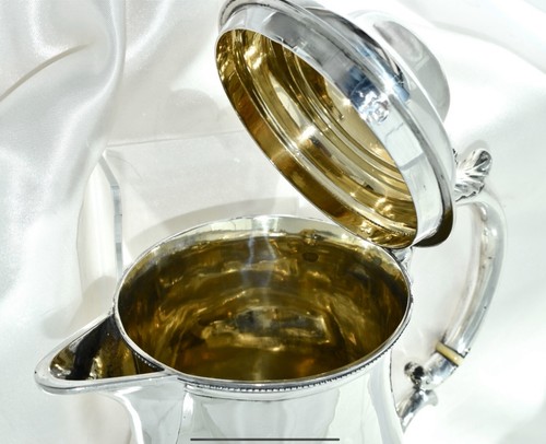 Superb Sterling Silver & Gilt Lidded Quart Tankard, D&C Houle London, 1866: 670g - Picture 8 of 22