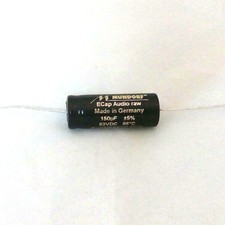 Mundorf ECAP63-150 Elko rau Elektrolytkondensator 150 µF 63V bipolar Kondensator