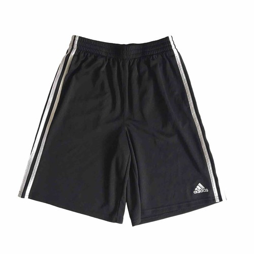 Adidas Shorts Boys XL 18/20 Extra Large Black Training Athletic Sports Youth EUC