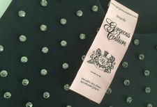 Dress With Swarovski Crystals Gorgeous Couture  Size 10 🎈 Sale Prom