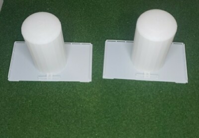 Pair Of N Scale Oil/Chemical/Liquid Industry tank  FREE SHIPPING Made in USA