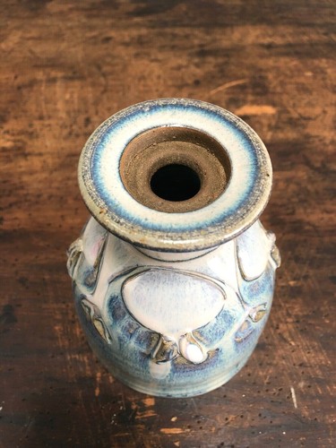 Vintage PAUL ANTHONY Stoneware ARTISAN Studio POTTERY Candle Holder MODERNIST - Picture 7 of 10