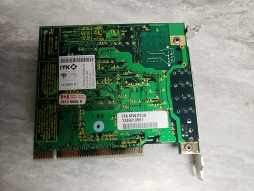 MWV238 3-in-1 PCI Network Modem Sound card & S-Video P/N: 697951-003 free ship - Picture 3 of 5