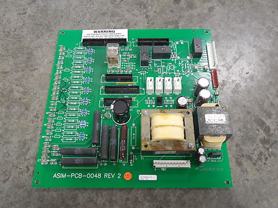 USED PDI ASIM-PCB-0048 Control Board Rev. 2