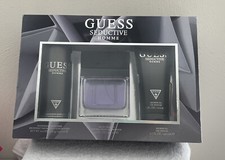 GUESS SEDUCTIVE HOMME Cologne 3pc SET 3.4 oz EDT Spray Deodorant Shower Gel New