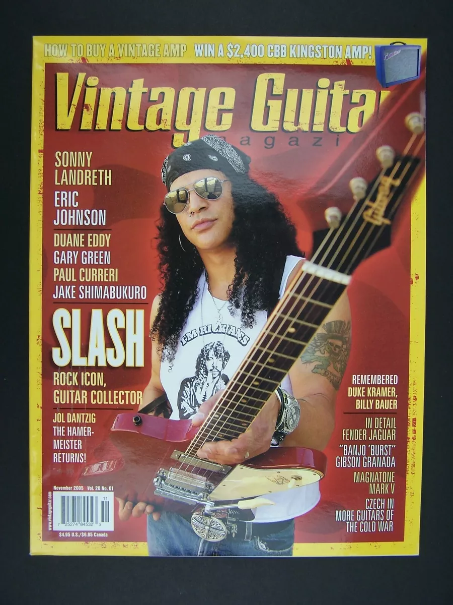 Slash  Vintage Guitar® magazine