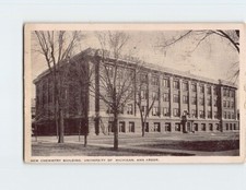 Postcard Chemistry Building University of Michigan Ann Arbor Michigan USA