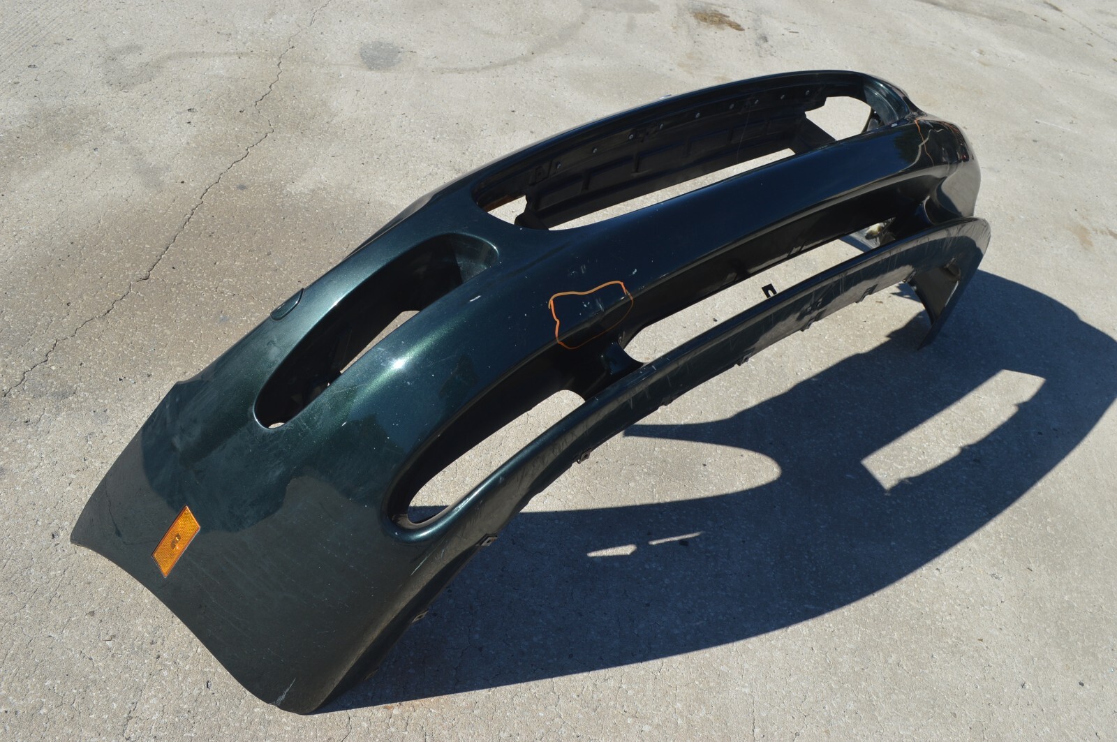 2004 M138 MASERATI GT COUPE  FRONT BUMPER ASSEMBLY GREEN
