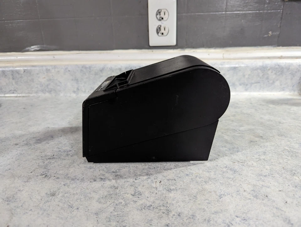 PBM P-822D Thermal POS Ethernet Receipt Printer For Parts AS IS Not Working - Image 2 of 4