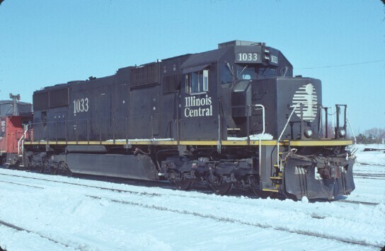 IC 1033 SD-70 (ILLINOIS CENTRAL) -- Original Slide T8-11 | eBay